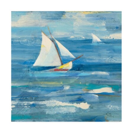 Albena Hristova 'Ocean Sail V2 Light' Canvas Art,35x35